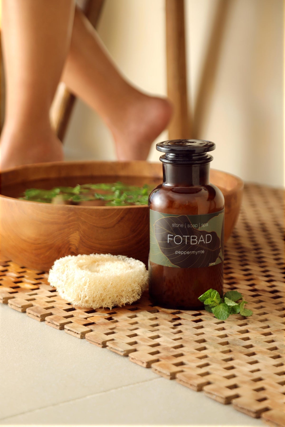 Fotbad - Peppermynte